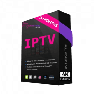 Premium 3 Months IPTV Subscription Stream Live Sports, Movies & Series
