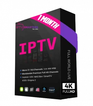 1 Month IPTV Subscription: Unlimited TV, Movies & Sports